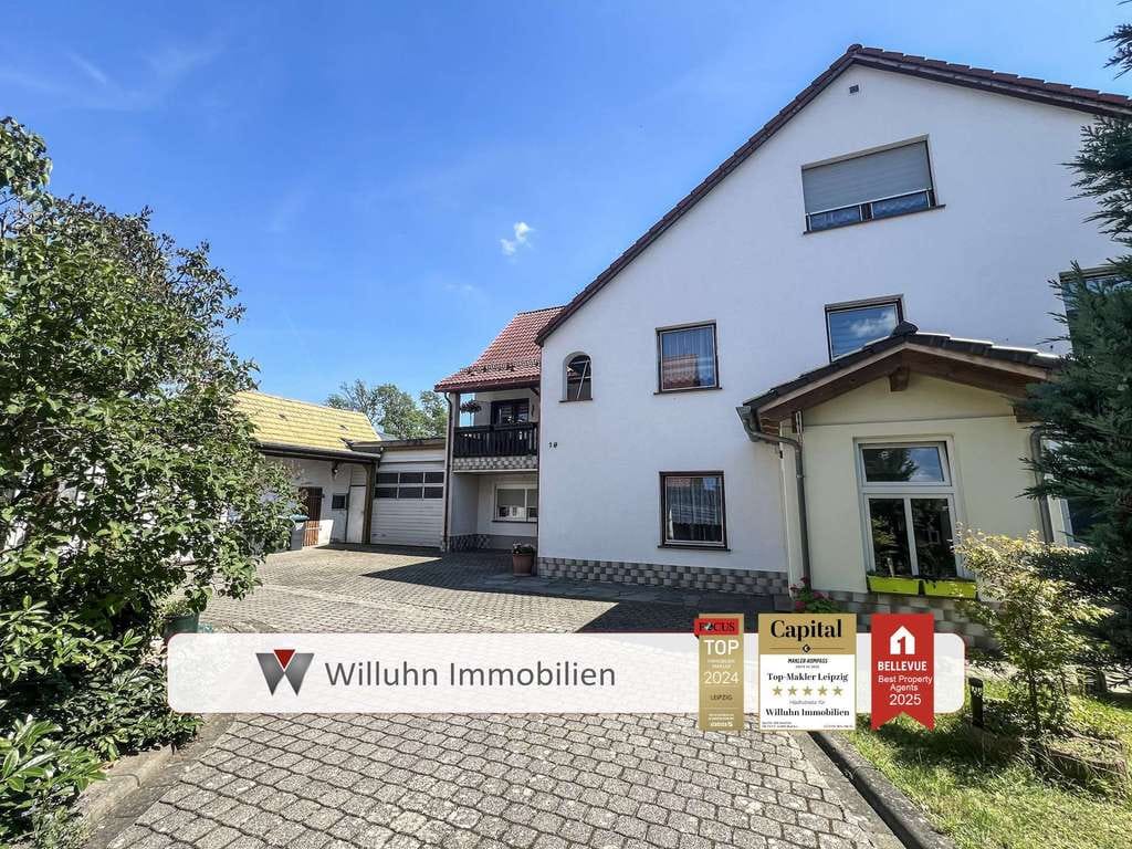 Immobilie in Mockrehna - Zeitnah einziehen! Balkon | Wintergarten | Kaminzimmer | Garten | Carport u.v.m. - Bild 0