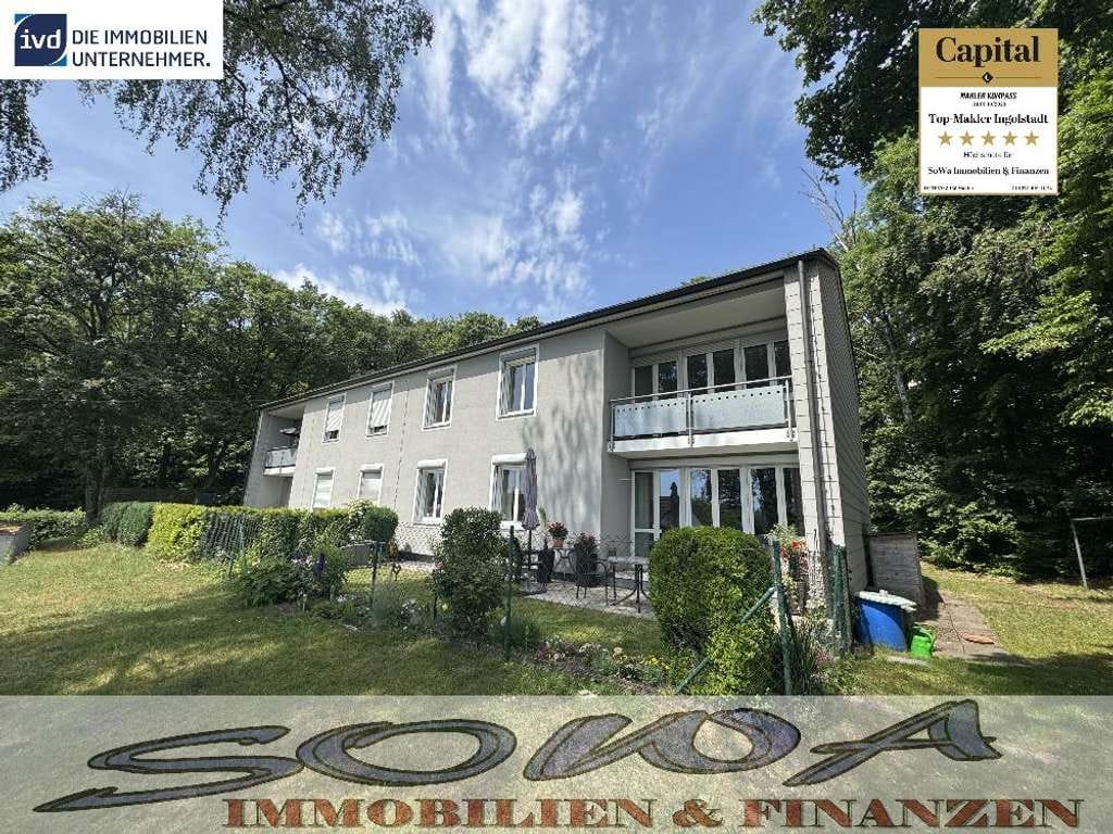 Immobilie in Oberhausen - Natur und Fernblick - 3 Zimmerwohnung - Stadtnahe in Kreut / Oberhausen bei Neuburg zu verkaufen ... - Bild 0
