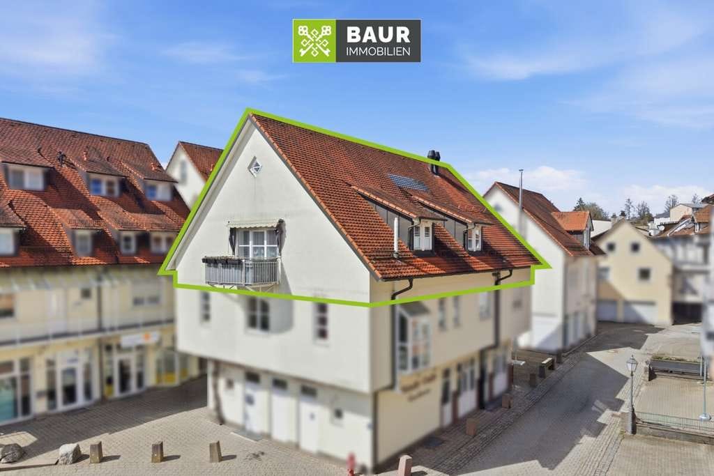 Immobilie in Pfullendorf - 360° | Attraktive Maisonette-Wohnung mit Tiefgaragenstellplatz im Herzen von Pfullendorf - Bild 1