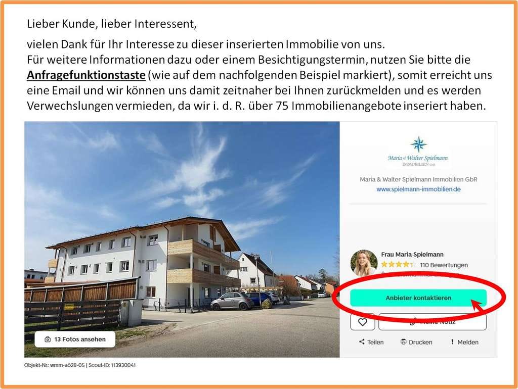 Immobilie in Waldkraiburg - ... ideale Geldanlage - kleine Wohnanlage mit 2 Einheiten und guten Mietern ... - Bild 3