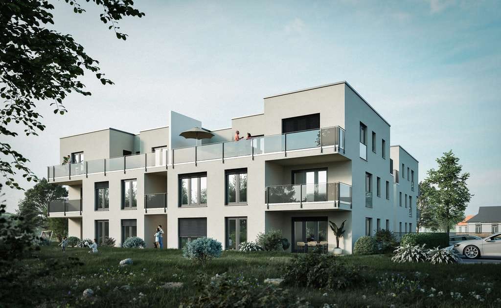 Immobilie in Widdern - Über den Dächern wohnen – 3 Zimmer mit großer Terrasse zum Genießen - Bild 3