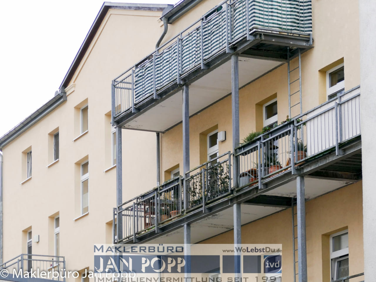 Immobilie in Greiz - Singlewohnung im Einzeldenkmal mit Lift - Bild 4