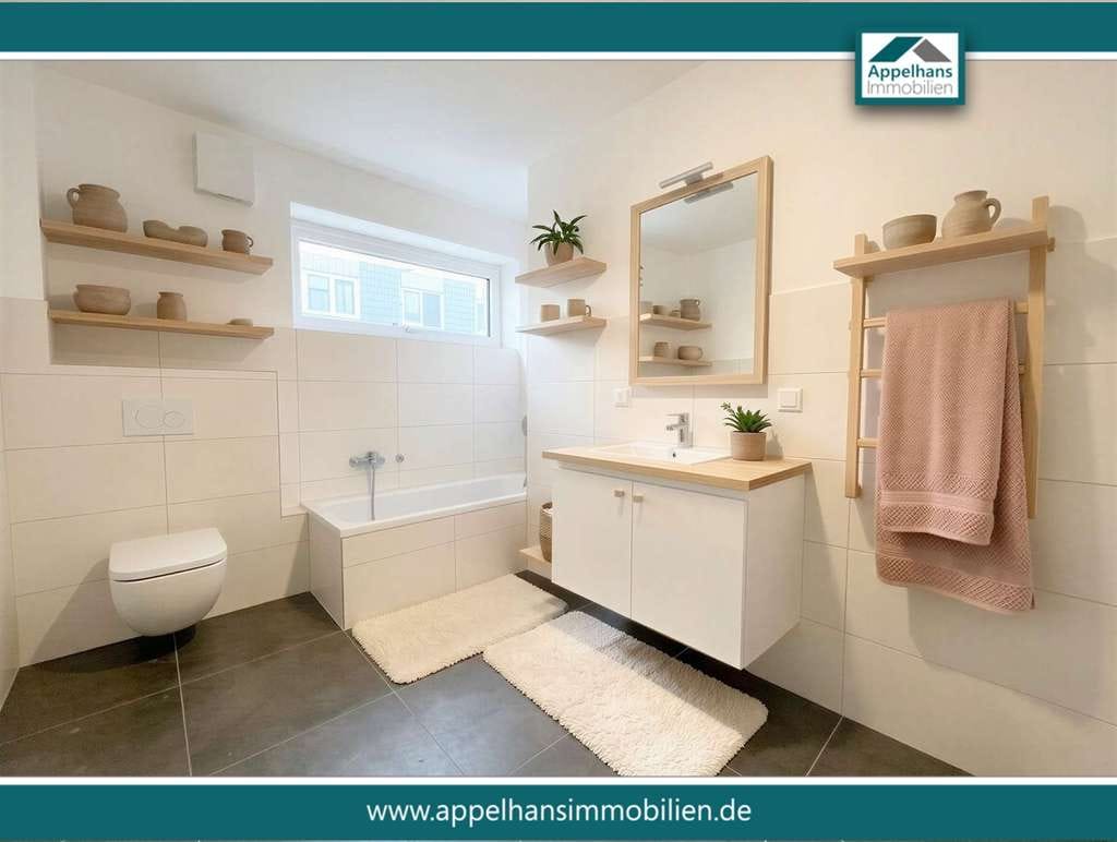 Immobilie in Preußisch Oldendorf - Moderne 2-Zimmer-Wohnung mit Wintergarten | KfW-40 - Bild 3