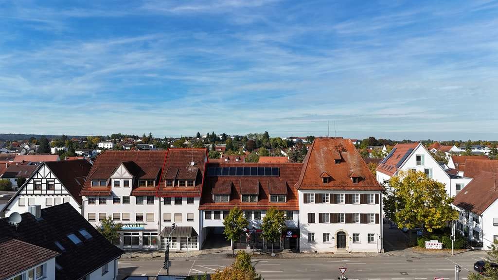 Immobilie in Langenau - Maisonette-Wohnung mit Einzelgarage im Zentrum von Langenau - Bild 1