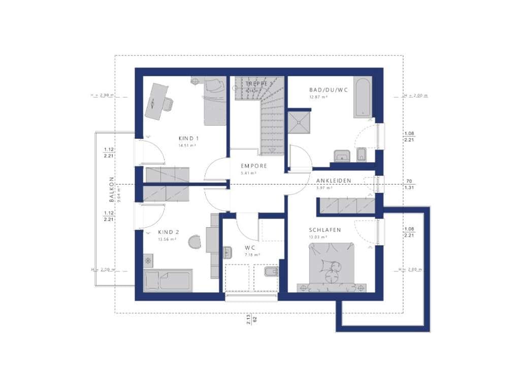 Immobilie in Bad Teinach-Zavelstein - Bestpreisgarantie bei BIEN-ZENKER EVOLUTION 152 V3 mit Bauplatz - Bild 1