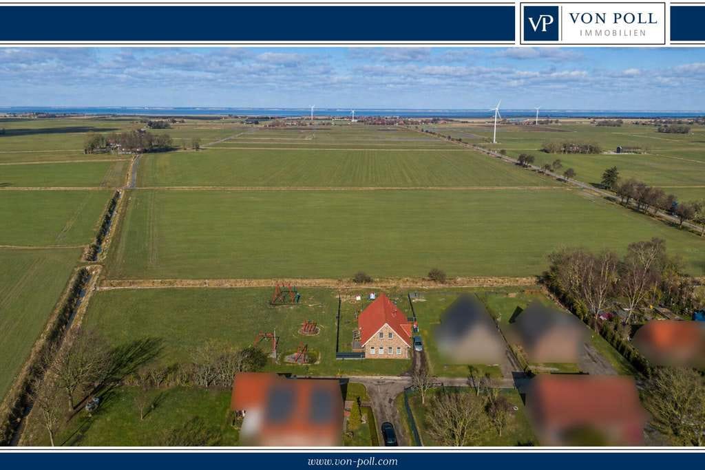 Immobilie in Hagermarsch - Ruhe, Weite, Nordseegefühl – Modernes Zuhause in Hagermarsch - Bild 0