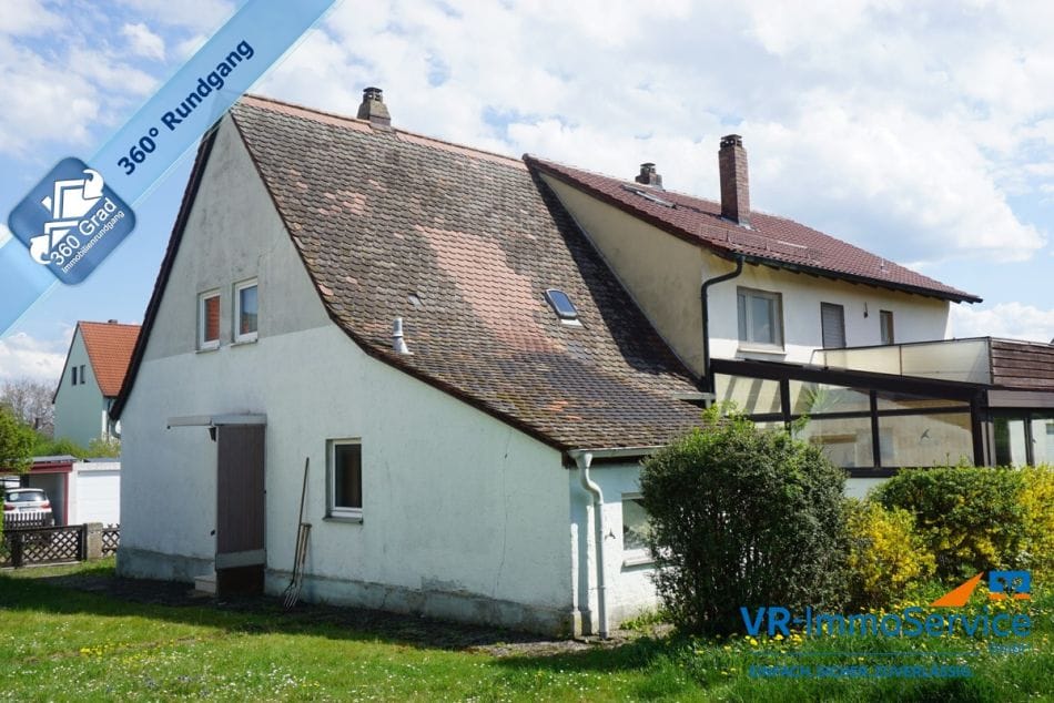 Immobilie in Bad Windsheim - Eigennutzung oder Vermietung - Doppelhaushälfte mit Ausbau- und Entwicklungspotential! - Bild 0