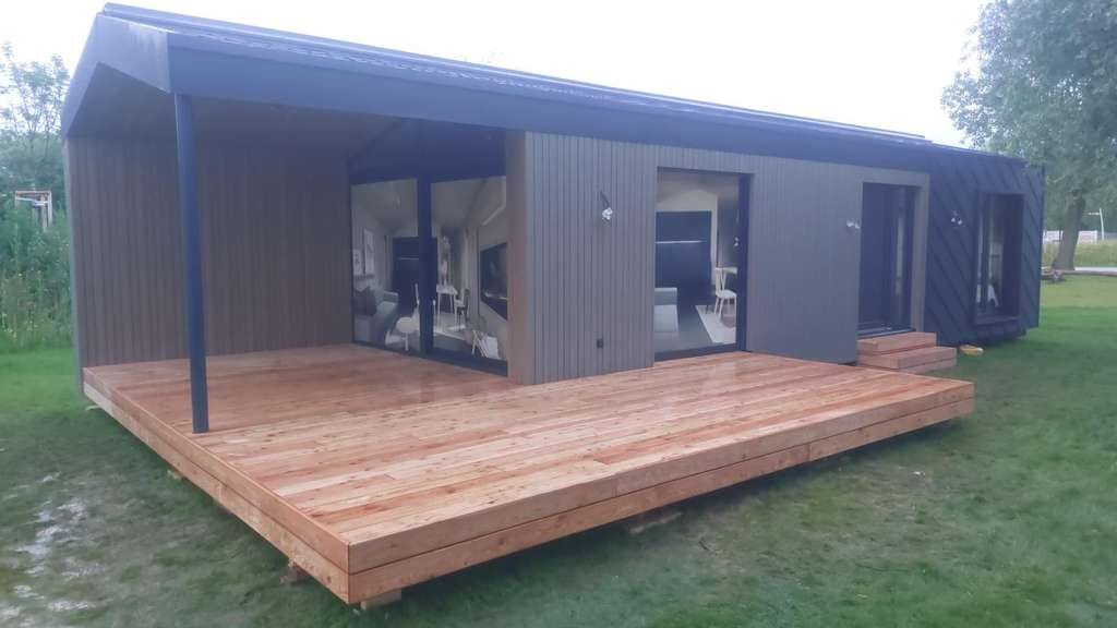 Immobilie in Döhlau - Modernes Tiny-Haus mit Sauna & Terrasse – Fundamente  inklusive Grundstück - Bild 3