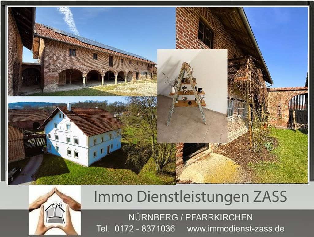 Immobilie in Triftern - Solider Vierseithof ( mit sanierten Wohnhaus, 2 Ställe, Stadl und großer PV-Analge - Bild 0