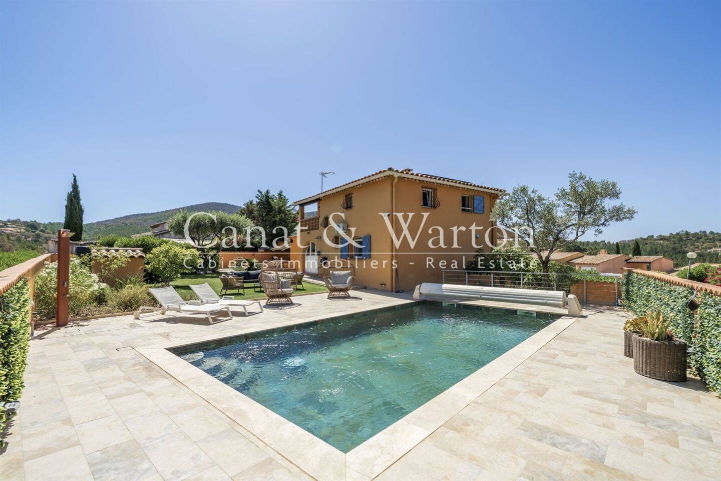 Immobilie in Marquartstein - La Londe-Les-Maures, Domaine De Valcros - Villa T5 mit Pool - Bild 4