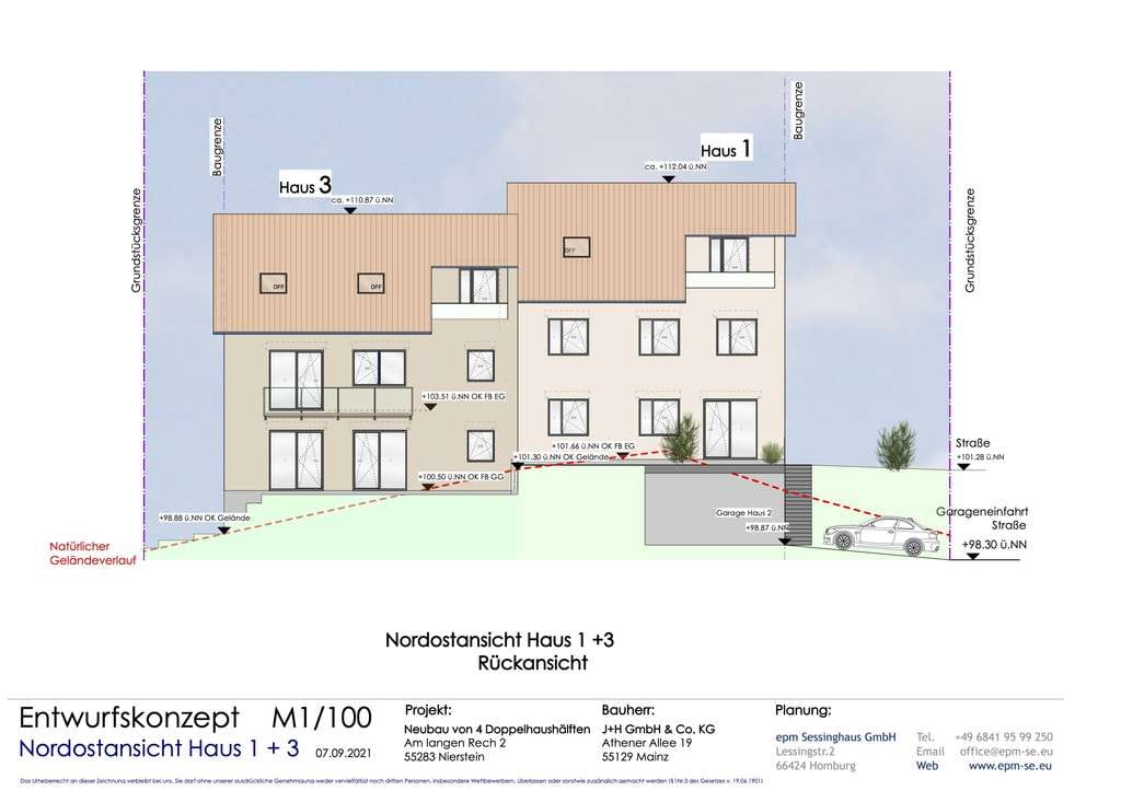 Immobilie in Nierstein - Extra für Familien! 1 Familien Haus blick auf den Rhein ! - Bild 1