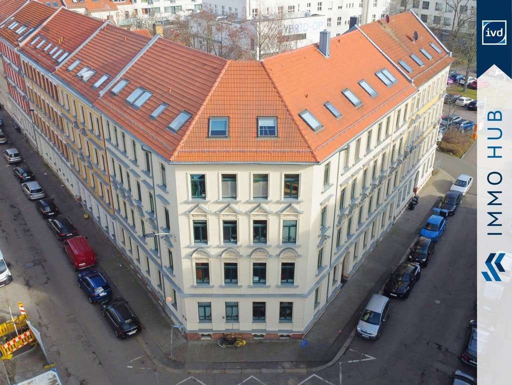 Immobilie in Leipzig - ++ 1.916 EUR/ m², 3,6% Anfangsrendite!  Gemütliches Single-Apartment im Leipziger Westen ++ - Bild 1