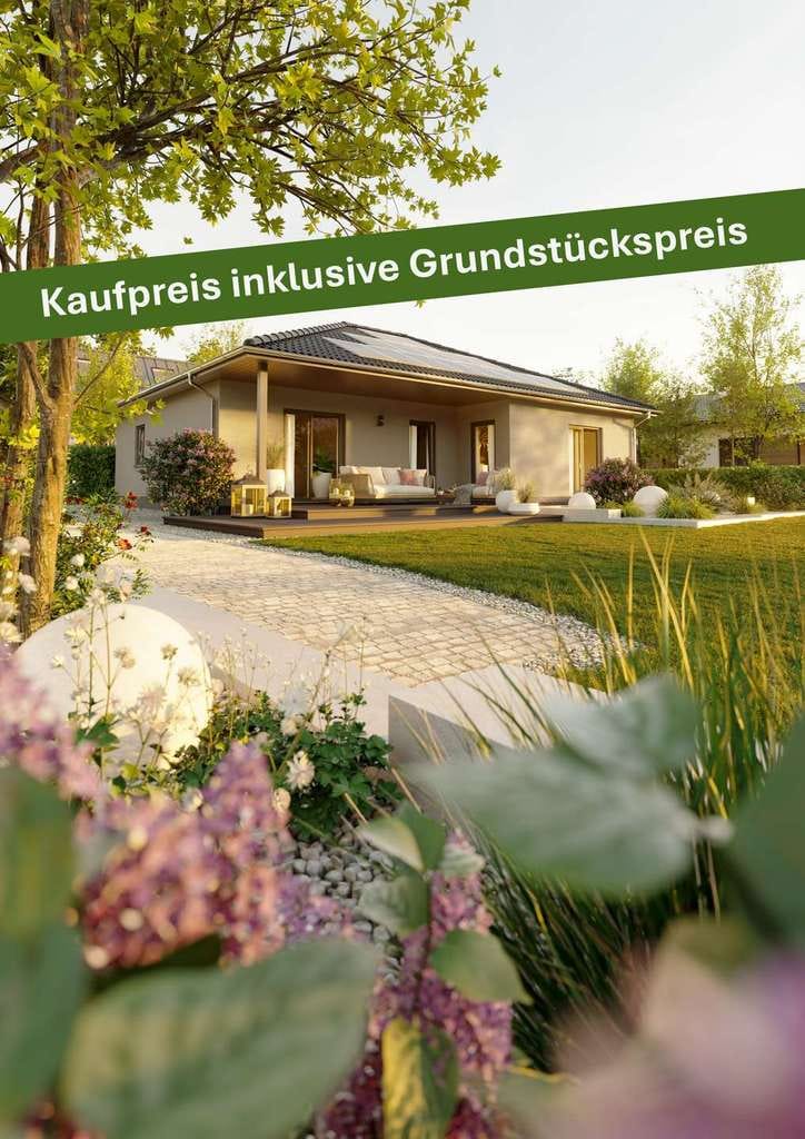 Immobilie in Neu-Eichenberg - Mit Grundstück: Der Bungalow mit der charmanten Form in Marzhausen – ausgefallen und praktisch - Bild 0