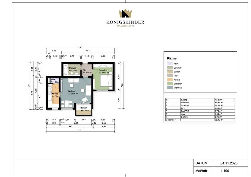 Immobilie in Hemmingen - Attraktive Kapitalanlage: Gut vermietete 2-Zimmer-Wohnung in Hemmingen - Bild 1