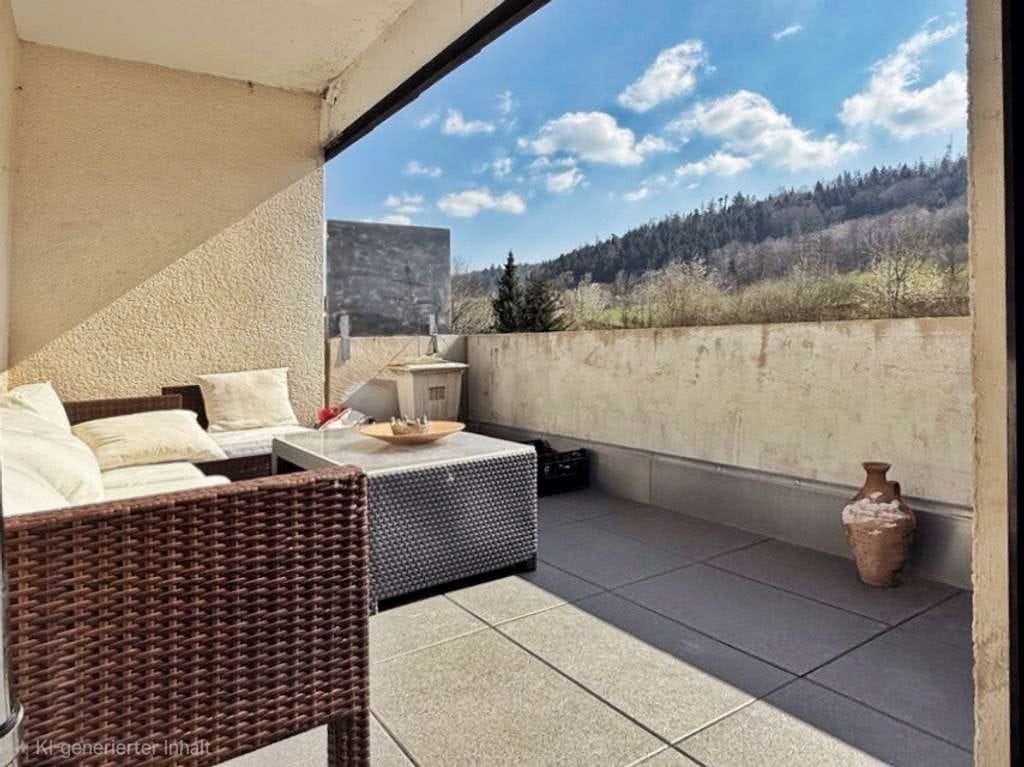 Immobilie in Plüderhausen - Kapitalanleger: 3-Zi-Wohnung mit Aussichtsbalkon und Garage in Plüderhausen (1 von 2) - Bild 2