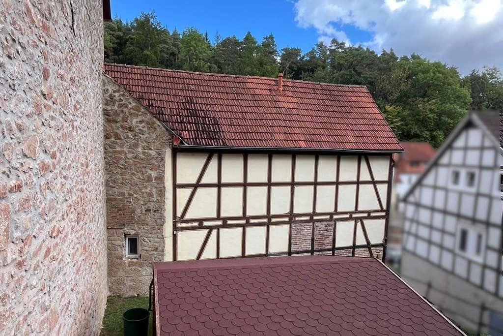 Immobilie in Korbach - Charmantes Fachwerkhaus mit großem Grundstück in Korbach-Nordenbeck - Bild 1