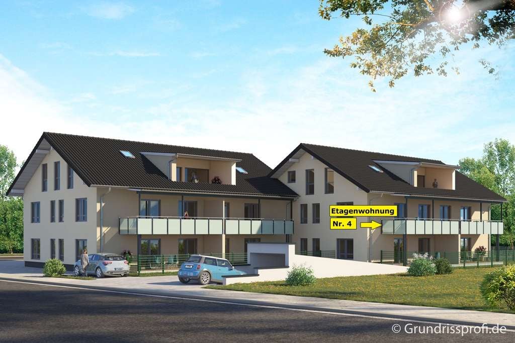 Immobilie in Ampfing - Tätigen Sie Ihre Investition für Ihre Zukunft! Wohnen Sie in ruhiger Lage von Ampfing (Whg.4) - Bild 0