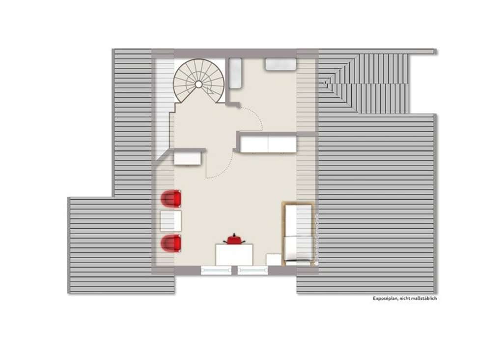Immobilie in Ingersheim - Gepflegte Maisonette-Wohnung mit sonnigem Balkon - Bild 2