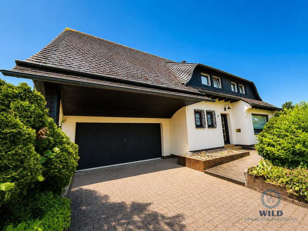 Immobilie in Heusweiler - Großzügiges Einfamilienhaus mit Studio, Loggia & Terrasse in Heusweiler - Bild 0