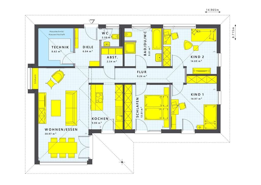 Immobilie in Hohenstadt - Barrierefreier Bungalow - Ihr komfortables Zuhause! - Bild 2