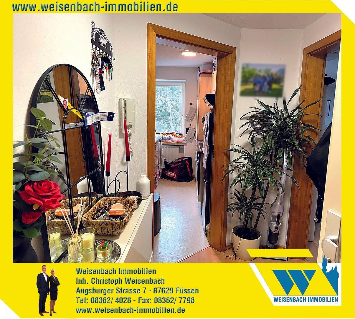 Immobilie in Füssen - Attraktive und top gepflegte Dachgeschosswohnung in Füssen - Bild 3