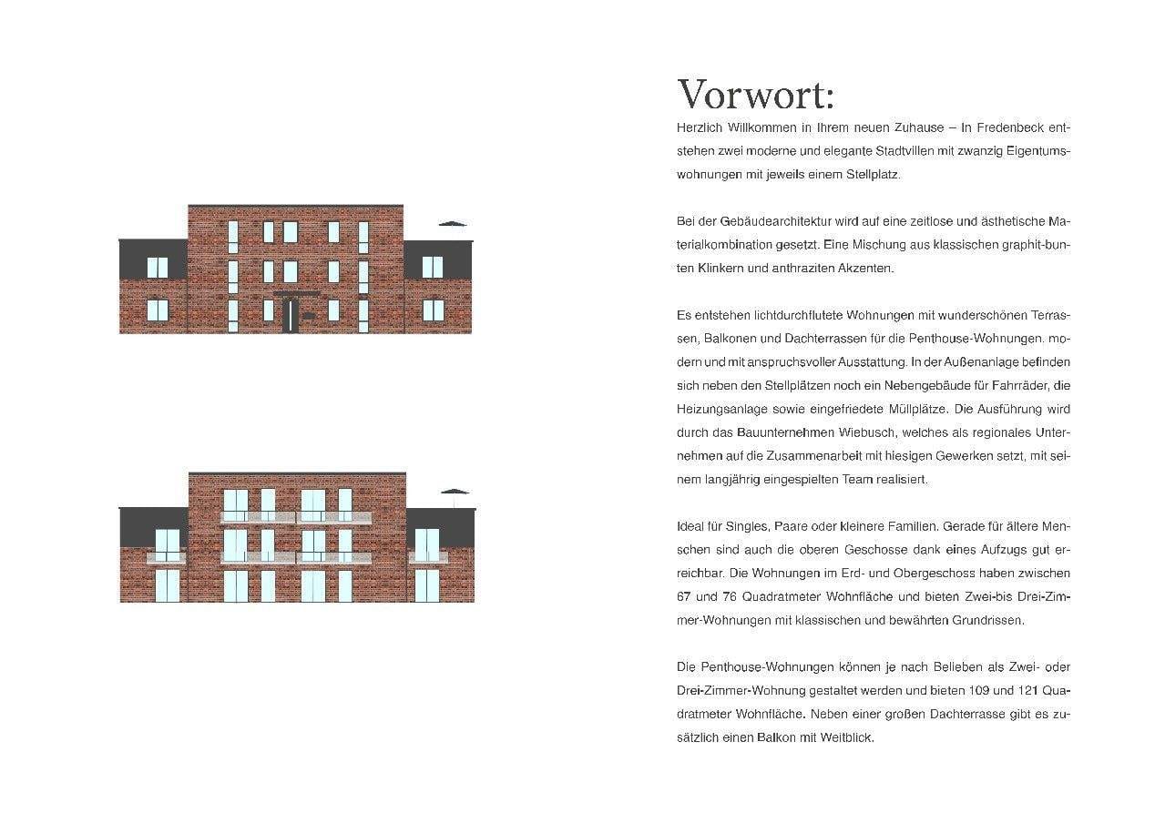 Immobilie in Deinste - KfW40QNG: Moderne Penthousewohnung - Bild 1