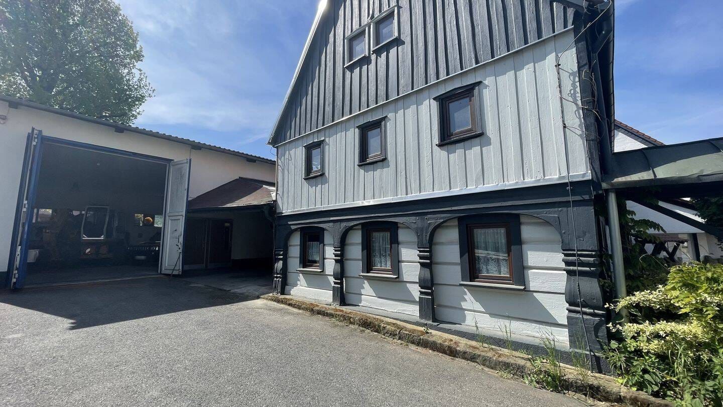 Immobilie in Großröhrsdorf - Gebäudeensemble mit großer Garage/Halle - Bild 4