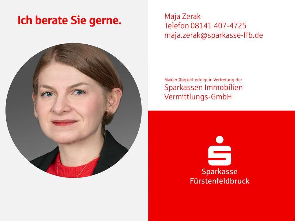 Immobilie in Olching - Wohnen in zentraler Ruhe: 3-Zimmer-Schmuckstück mit Einzelgarage - Bild 1