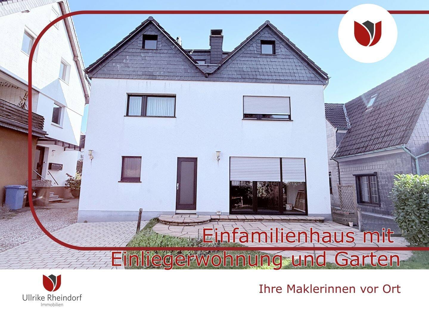 Immobilie in Leichlingen - Rarität im Zentrum von Leichlingen: Freistehendes EFH, teilsaniert, mit Einliegerwohnung, Garten, 2 PKW-Stellplätzen, Ausbaureserven vorhanden - Bild 0