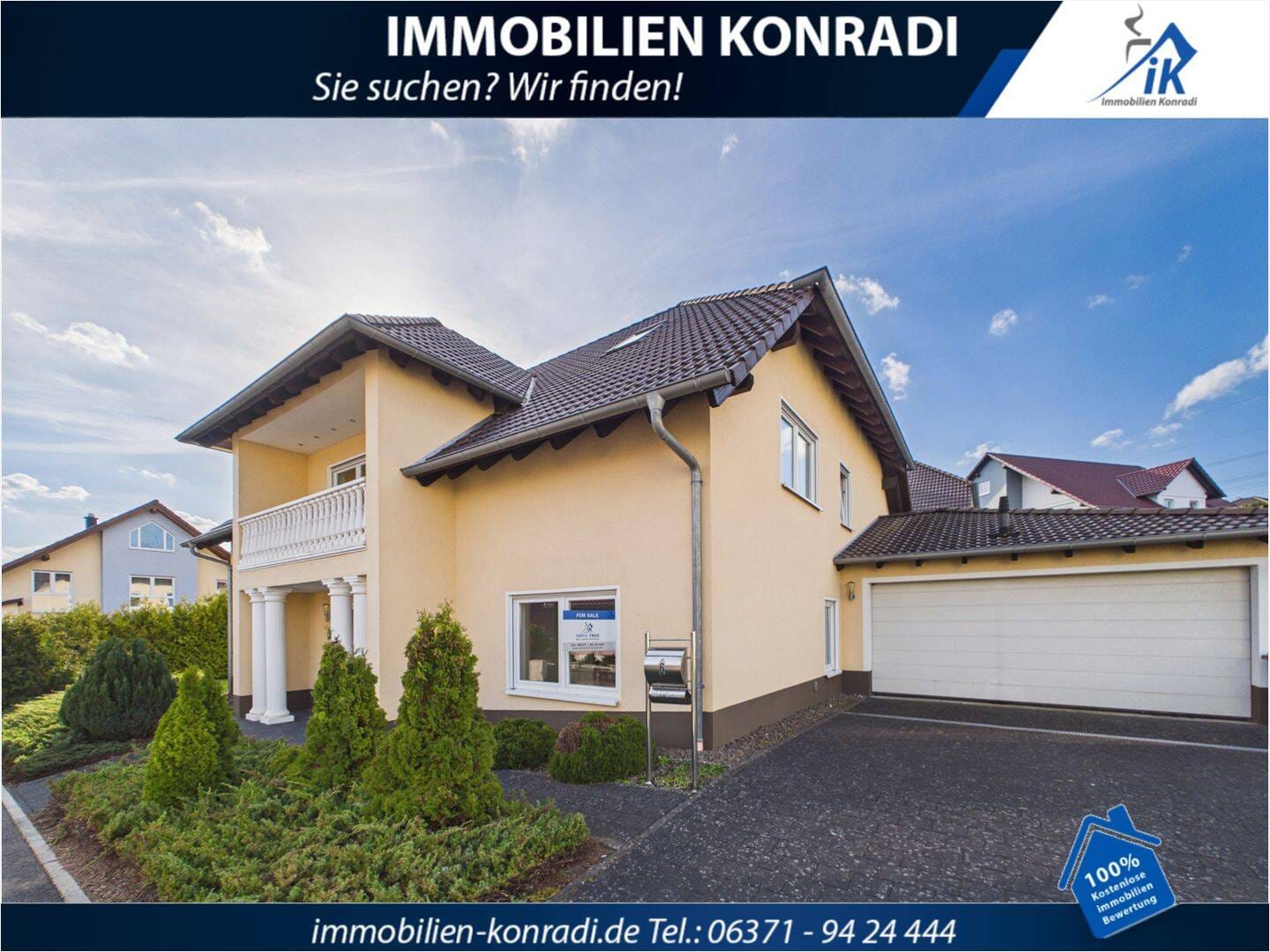 Immobilie in Ramstein-Miesenbach - IK | Ramstein: schönes EFH mit Doppelgarage in sehr begehrter Lage - Bild 1