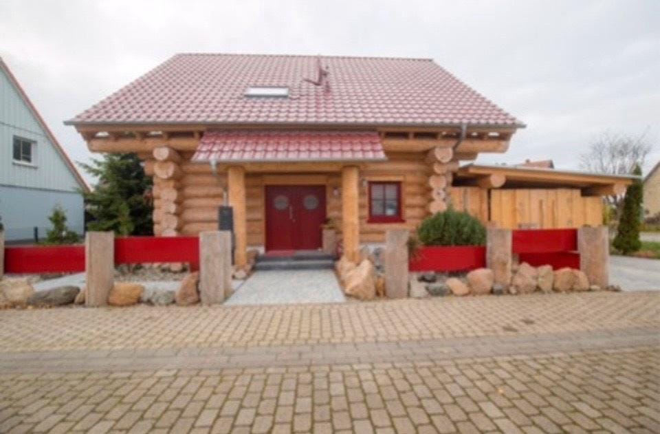 Immobilie in Ilmenau - Naturstammhaus Blockhaus Massivhaus Holzhaus - Bild 0