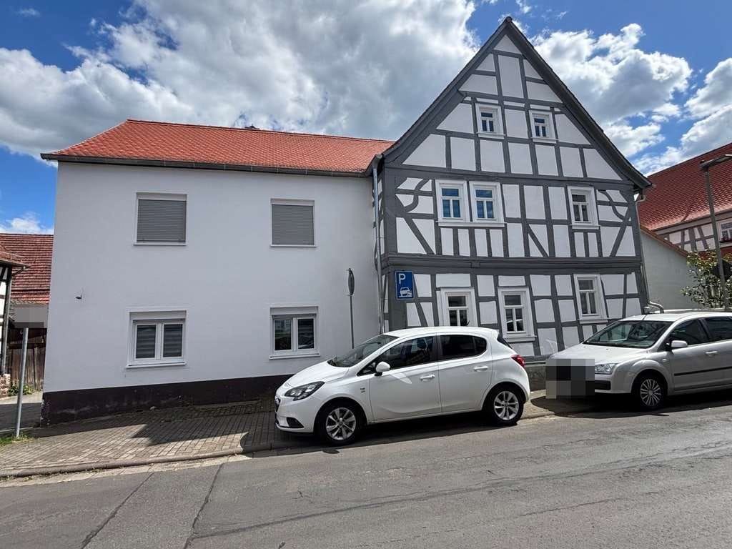 Immobilie in Limeshain - Fachwerkhaus mit Anbau in Limeshain Himbach - Bild 1
