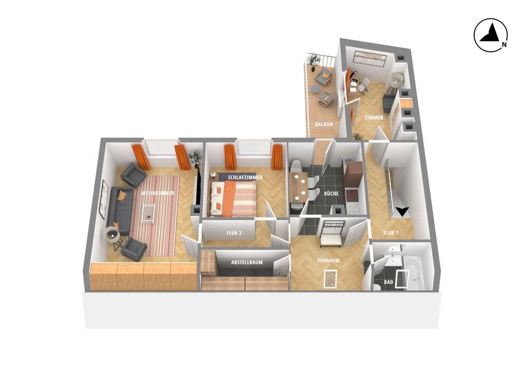 Immobilie in Ilvesheim - Direkt am Neckar! Haus mit 2-3 Wohneinheiten auf der "Insel" und viel Platz für Ihre Ideen - Bild 4