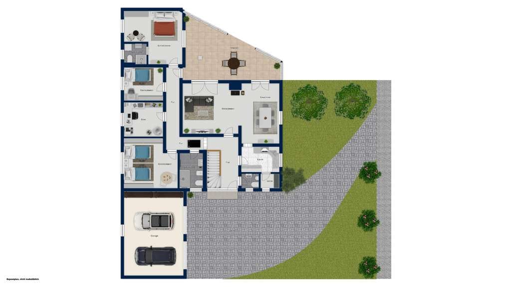 Immobilie in Bell (Hunsrück) - Bungalow voller Licht, Leben und Weitblick - mit Garten und Doppelgarage - Bild 1