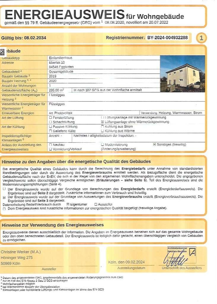 Immobilie in Egglkofen - Neuwertiges Einfamilienhaus in Egglkofen        - Bild 4
