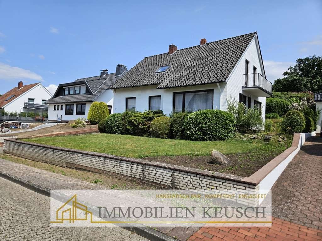 Immobilie in Syke - Lage, Lage, Lage. Gute Bausubstanz mir Renovierungsbedarf auf tollem Grundstück. Die TOP-Lage in Syk - Bild 0