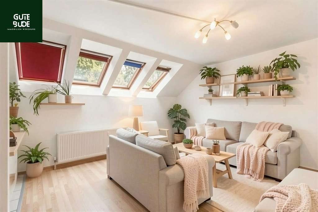 Immobilie in Randersacker - Kapitalanlage mit Perspektive: Vermietete 2-Zimmer-Dachgeschosswohnung in Randersacker - Bild 2