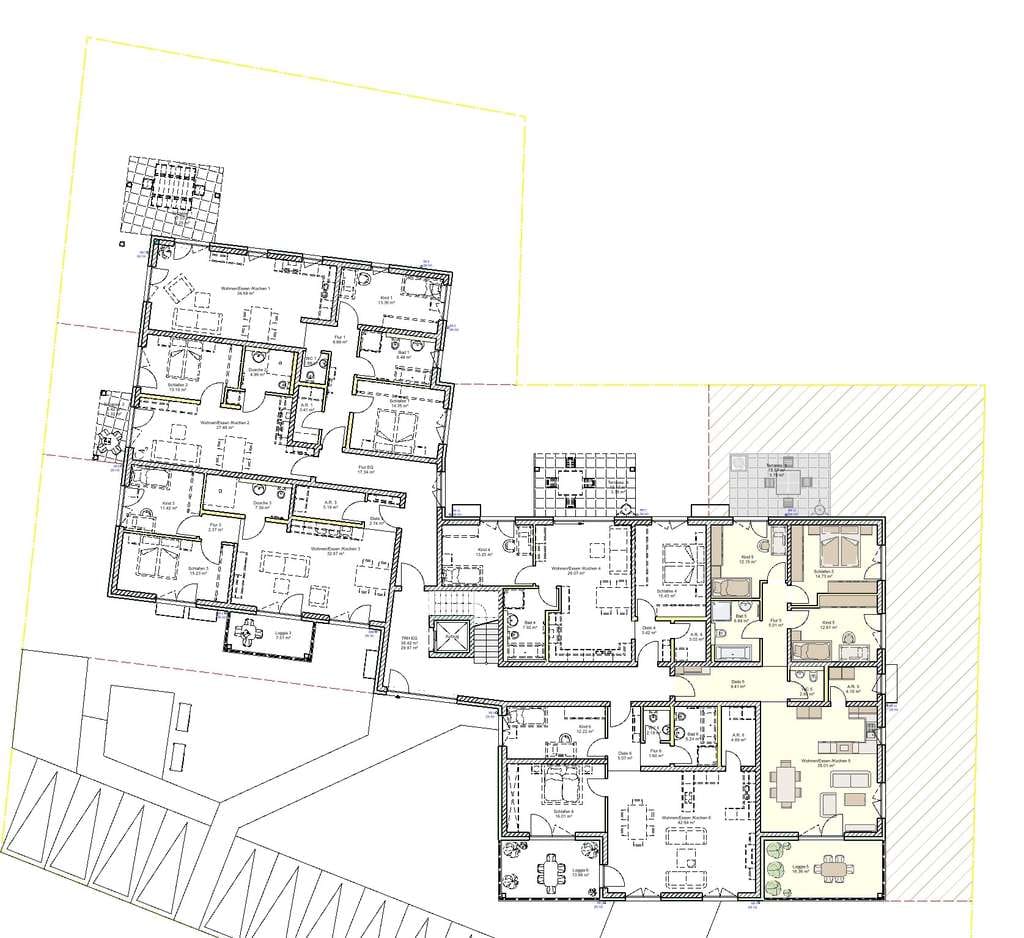 Immobilie in Weiler bei Bingen - Großzügiges Wohnen im Erdgeschoß mit Terrasse und Loggia und zwei Kinderzimmern - Bild 1