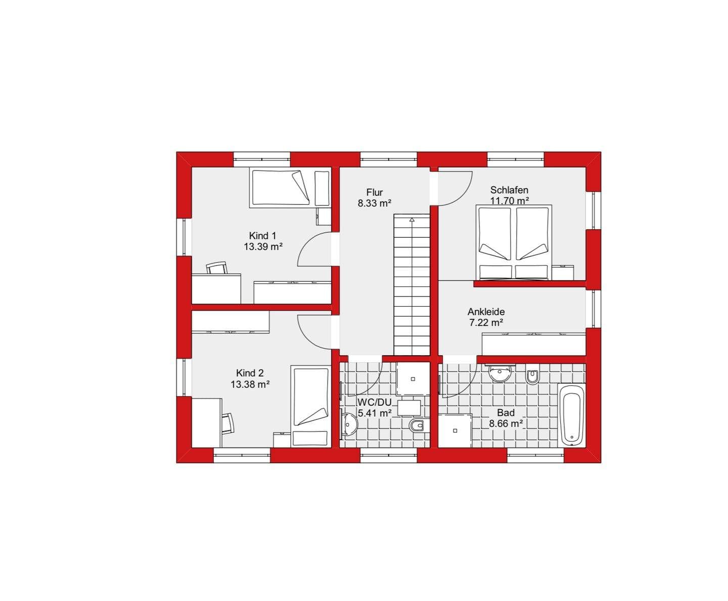 Immobilie in Margetshöchheim - Fertig projektiertes Einfamilienhaus 141 m² inkl. 500 m² Grundstück - Bild 4