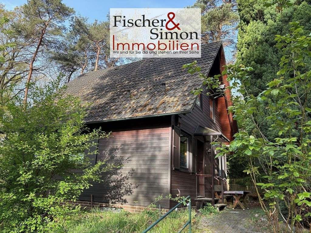 Immobilie in Steyerberg - Steyerberg- charmantes Holzhaus mit massivem Vollkeller in naturnaher, ruhiger Hanglage - Bild 4