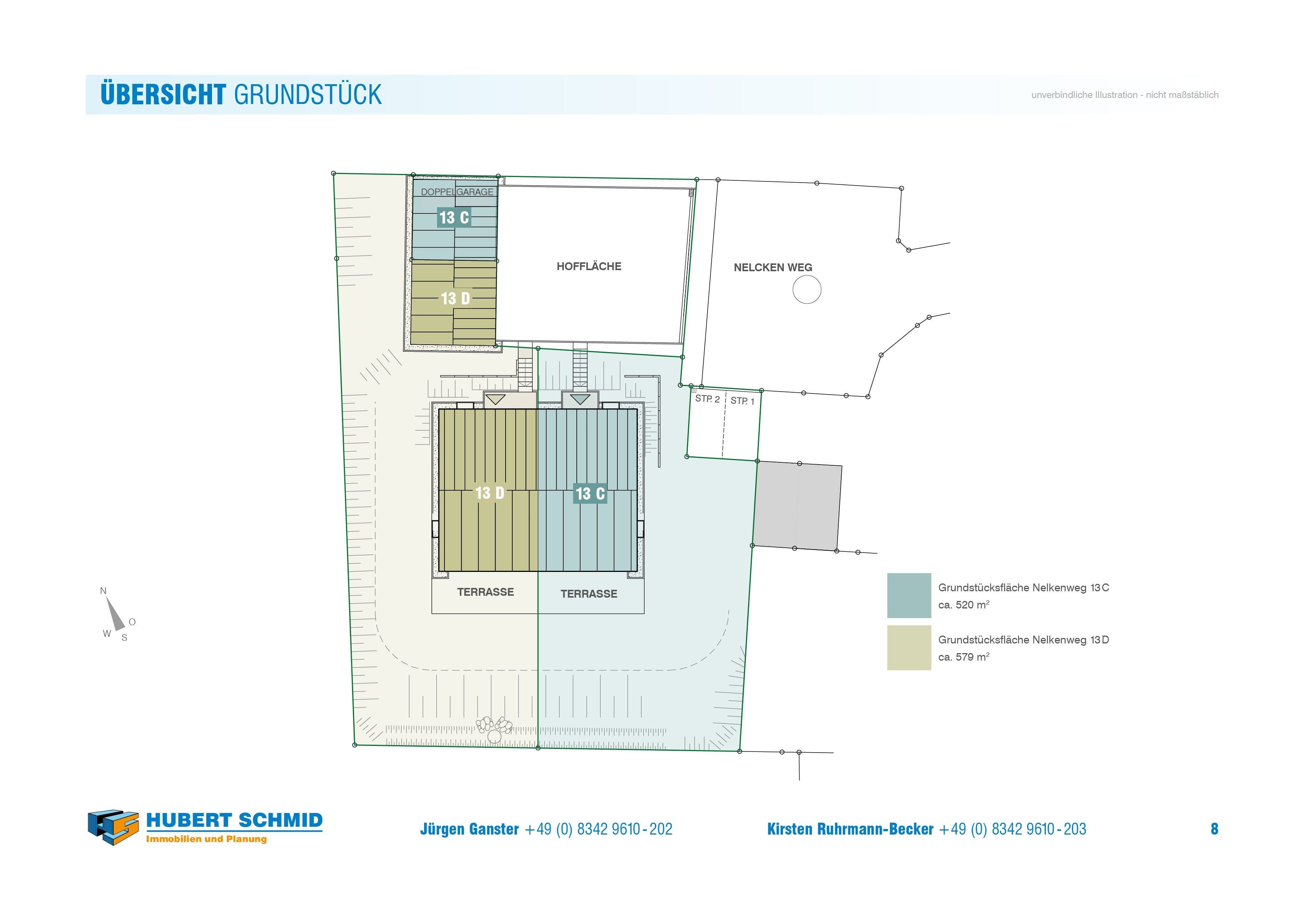 Immobilie in Obergünzburg - Wohnen im Nelkenweg - Neubau schlüsselfertige Doppelhaushälfte in 87634 Obergünzburg-Ebersbach - Bild 4