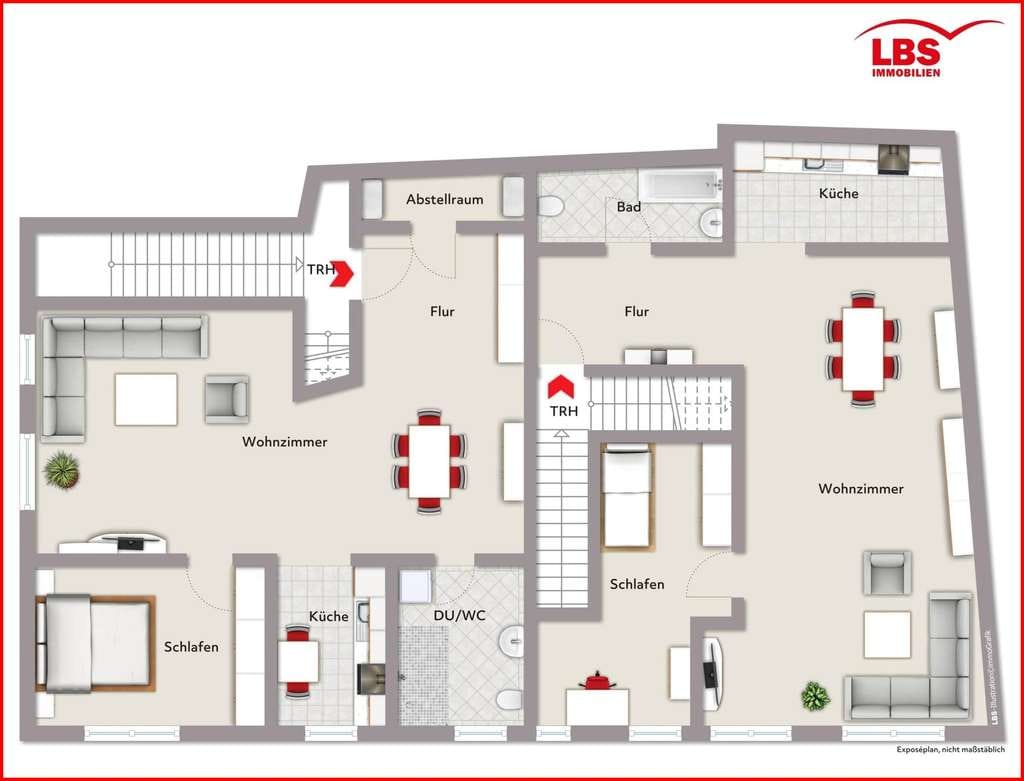 Immobilie in Wöllstein - 5 Parteienhaus mit Lagerhalle in Wöllstein - Bild 4
