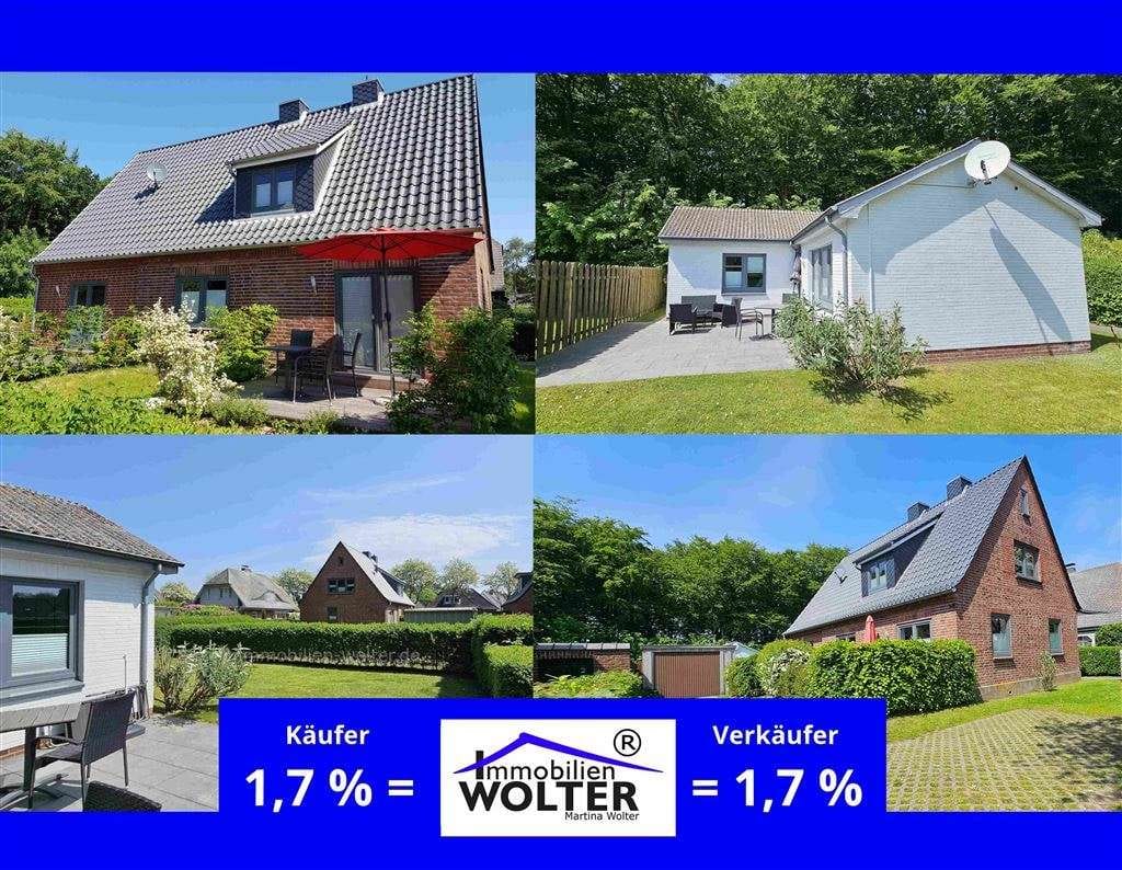 Immobilie in Wyk auf Föhr - *** Charme, Vielfalt & modernisiert: Haus mit Einliegerwohnung & separatem Sommerhaus *** - Bild 0