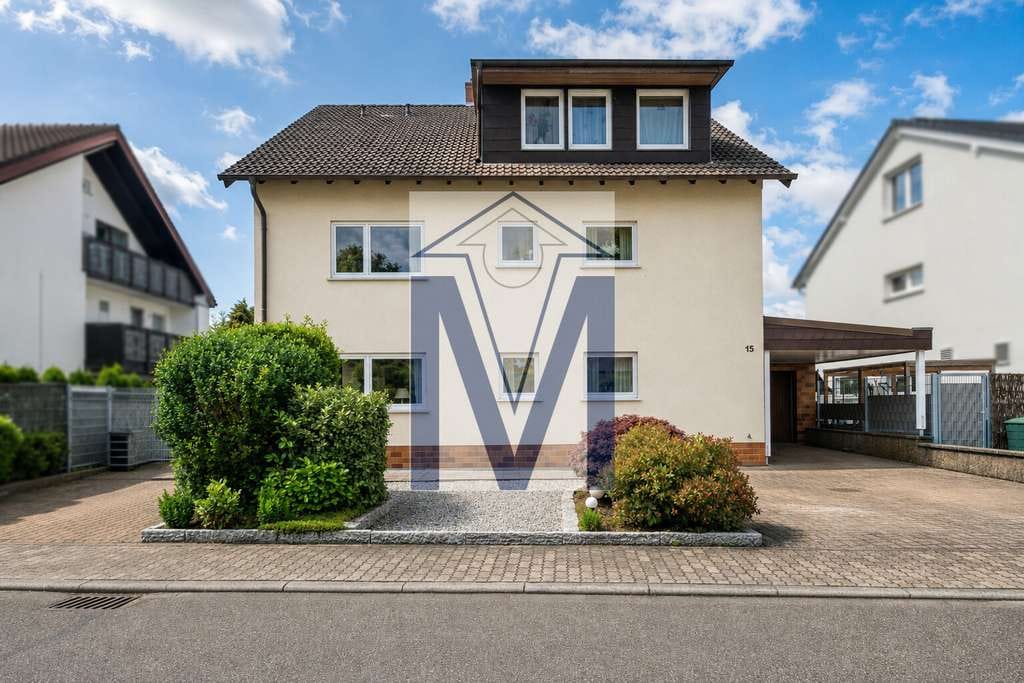 Immobilie in Ketsch - Viel Platz für mehrere Generationen – freistehendes Dreifamilienhaus in Ketsch - Bild 1