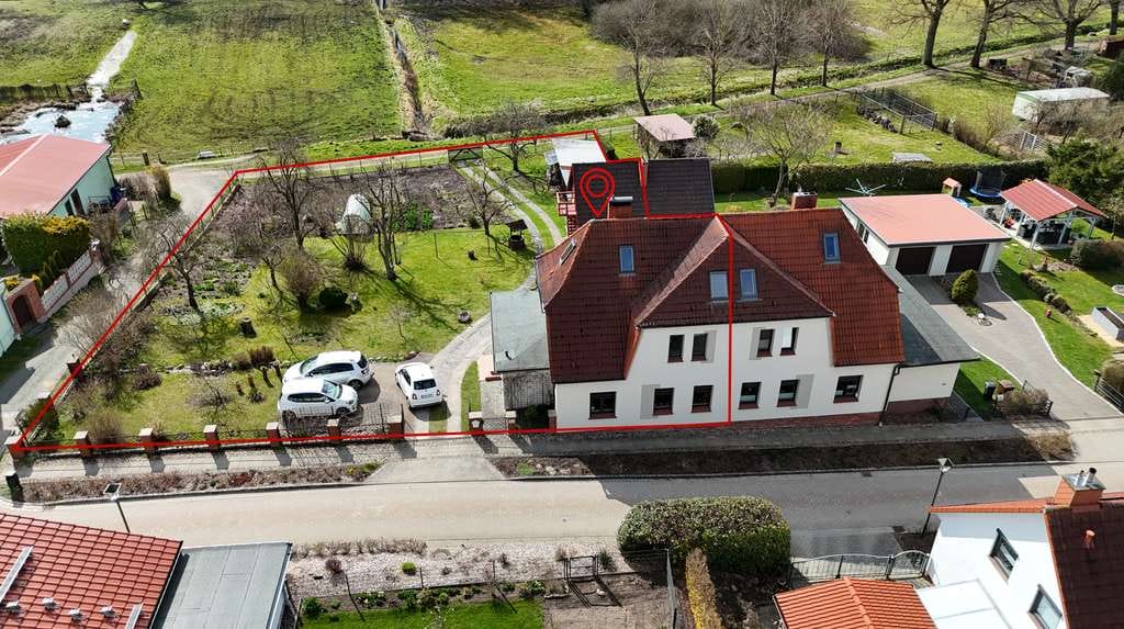 Immobilie in Franzburg - Gepflegte Doppelhaushälfte mit schönem Garten - Bild 1