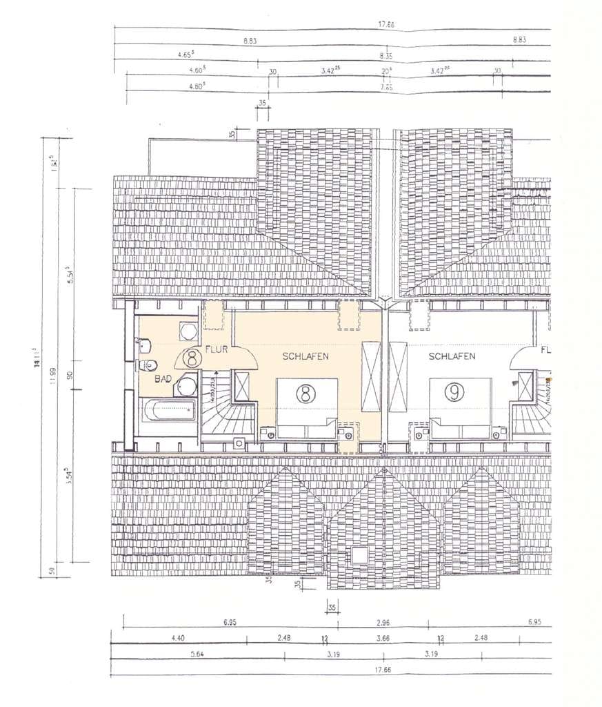 Immobilie in Wilkau-Haßlau - Gepflegte 4-Raum-Maisonette im 2.OG/DG mit Komfort-Bad u. Gäste-WC, zwei Stellplätze!  - Bild 2