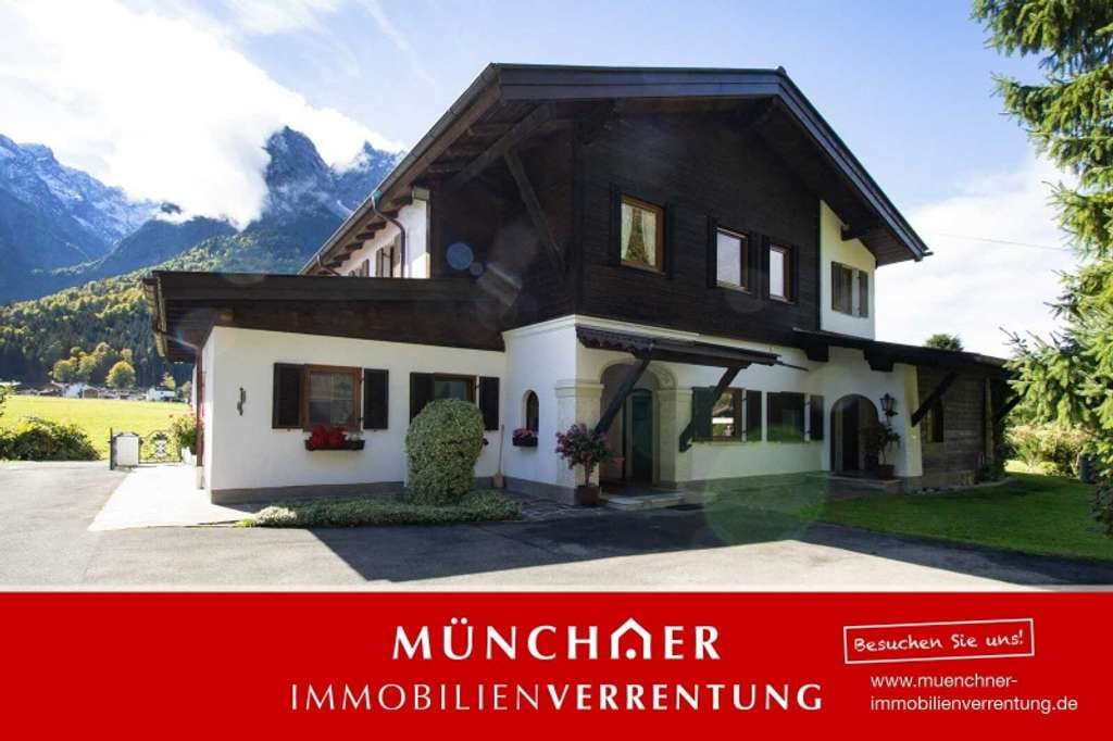 Immobilie in Grainau - Großzügiges Mehrfamilienhaus mit 4 Einheiten und einmaliger Bergkulisse in Grainau - Bild 0