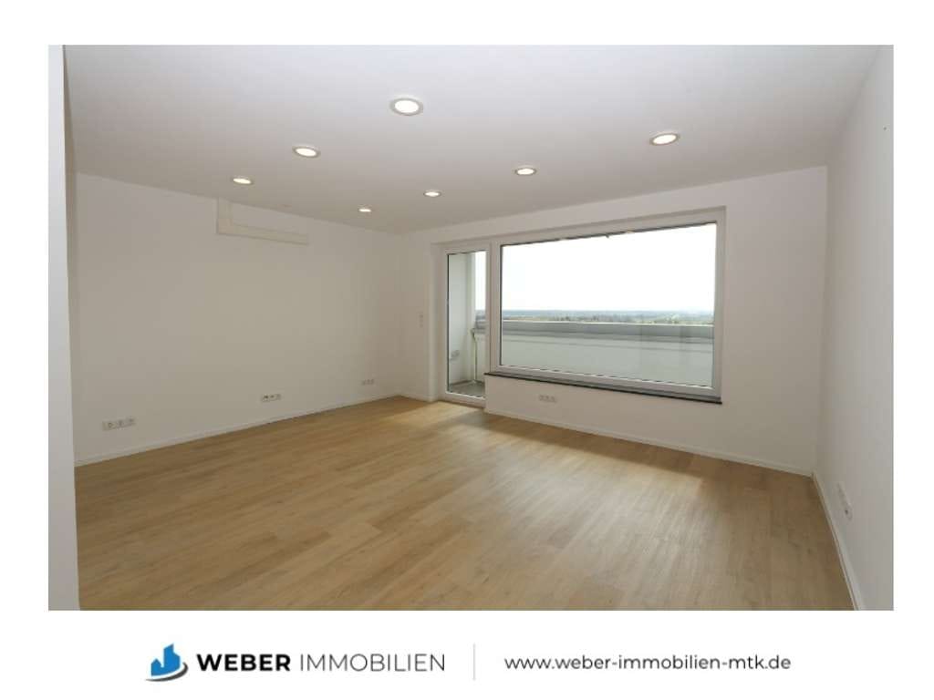 Immobilie in Hattersheim - ++ KERNSANIERT in 2023 + 1-Zimmer-Wohnung mit TRAUMhaften Weitblick vom 16. OG - Bild 1