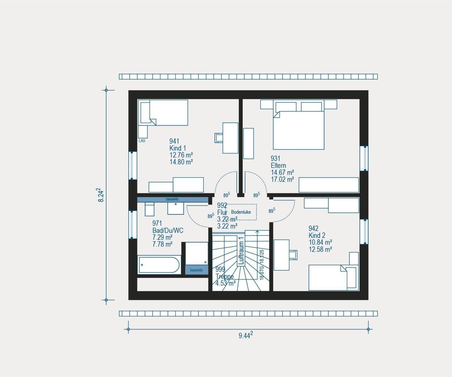 Immobilie in Kirchlauter - Ihr projektiertes Familienhaus in Kirchlauter - individuell und nachhaltig - Bild 3