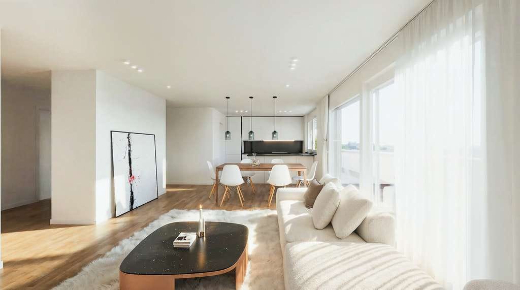 Immobilie in Heimenkirch - 2- Zimmer- Erdgeschosswohnung mit Loggia - Bild 3